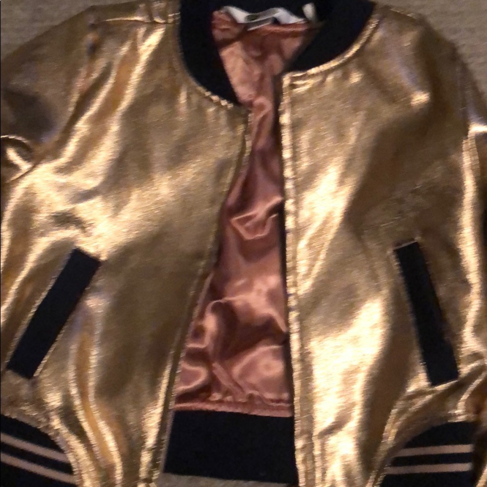 Rose gold toddler bomber - Picture 6 of 6